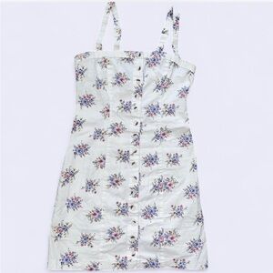 Floral Button Up Dress